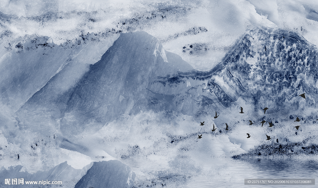 新中式 抽新山水