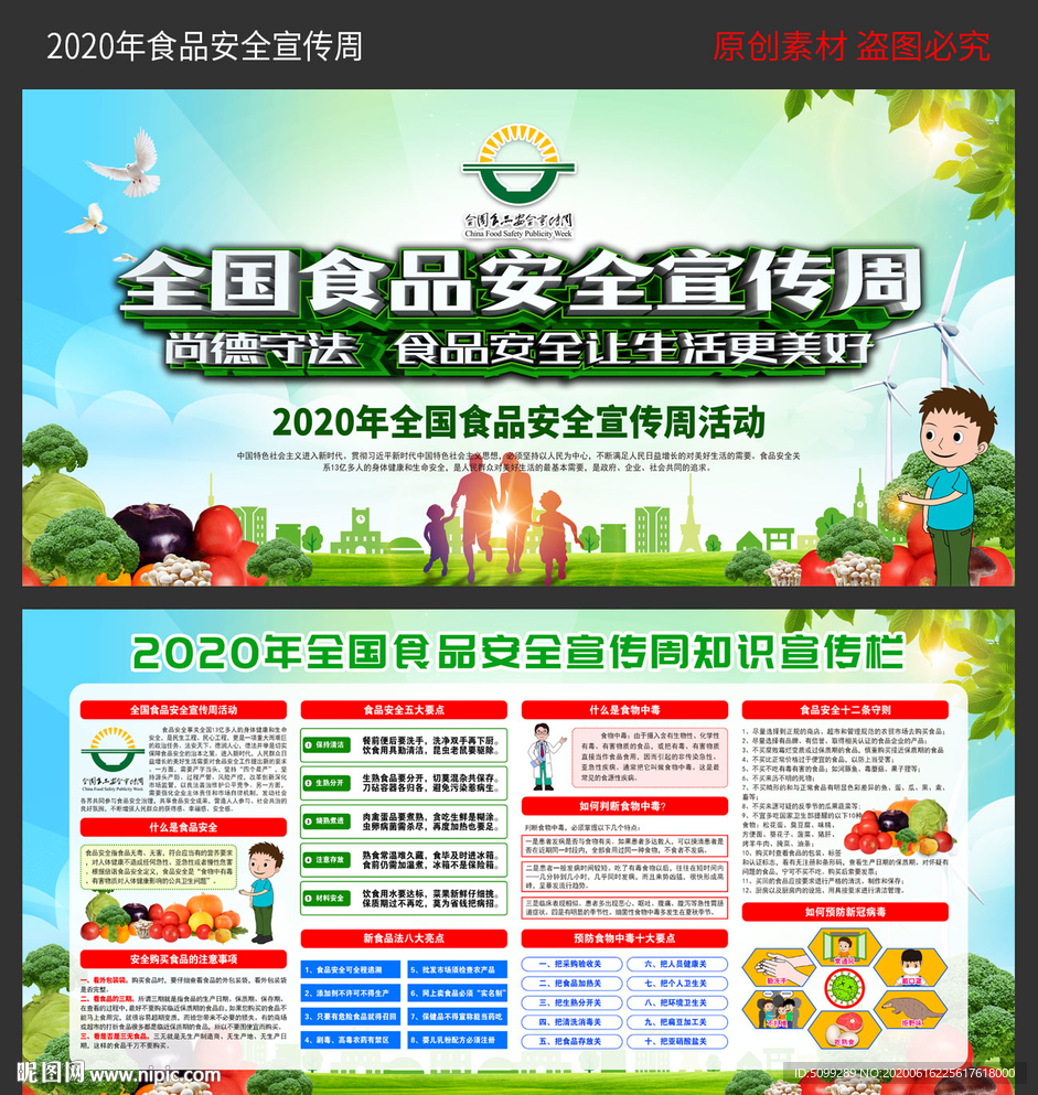 2020年食品安全宣传周展板