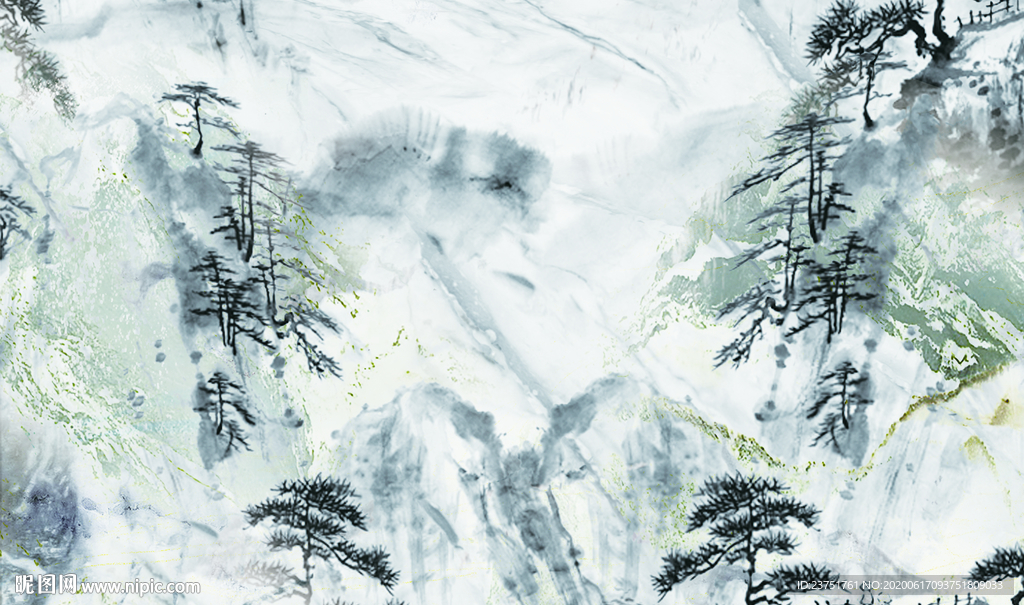 水墨山水