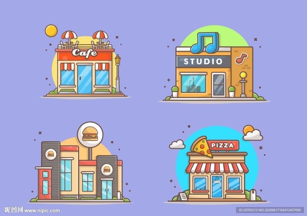 卡通店铺