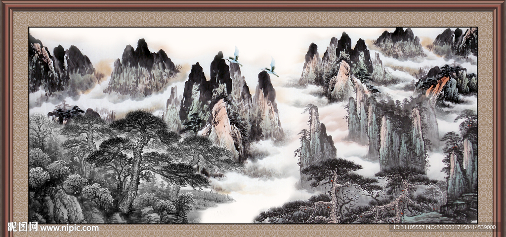 国画山水