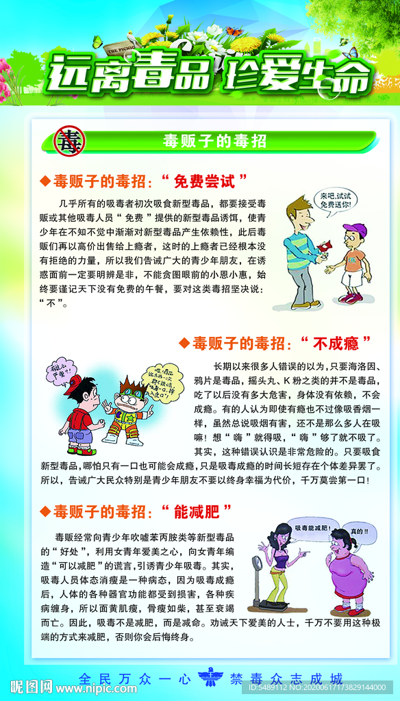 禁毒海报
