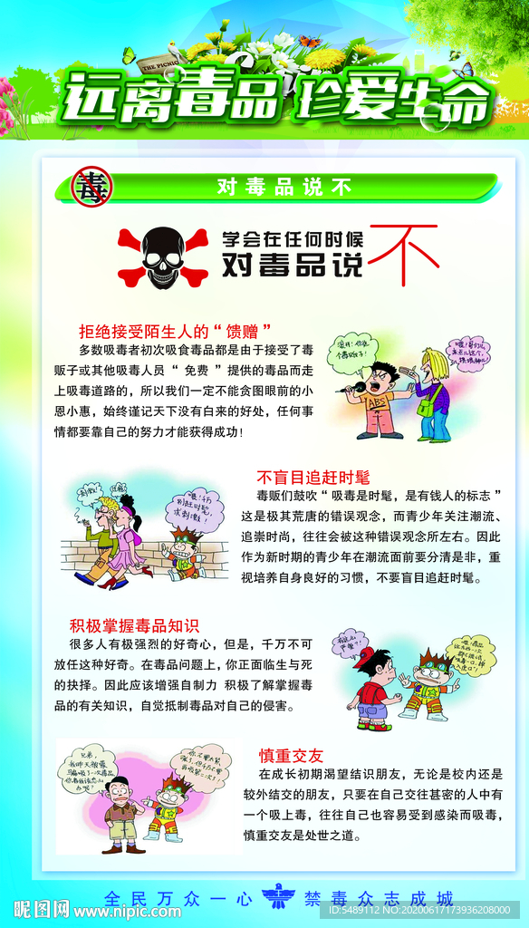 禁毒海报