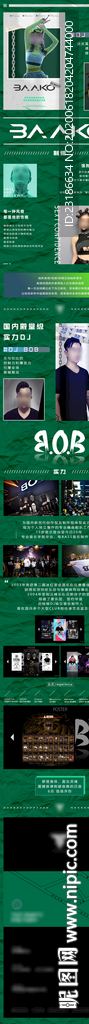 嘉宾长图排版
