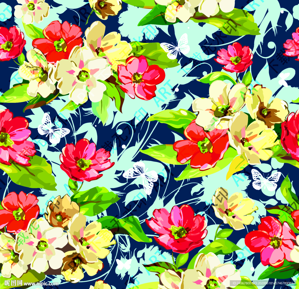 花朵  花卉 碎花 菊花