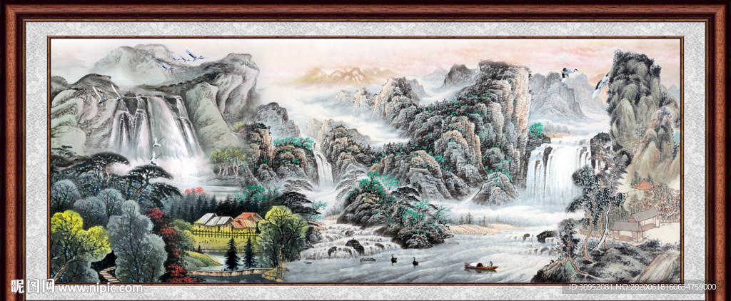 国画山水