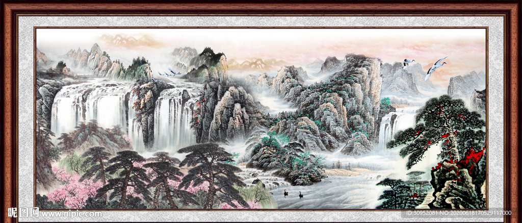 国画山水