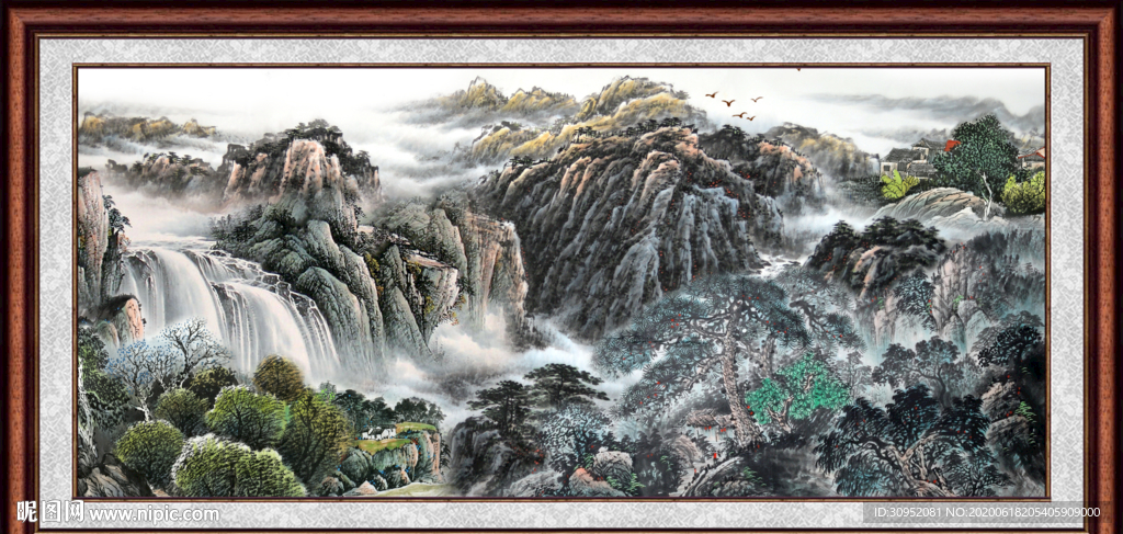 国画山水
