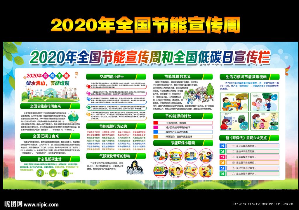 2020年全国节能宣传周主题