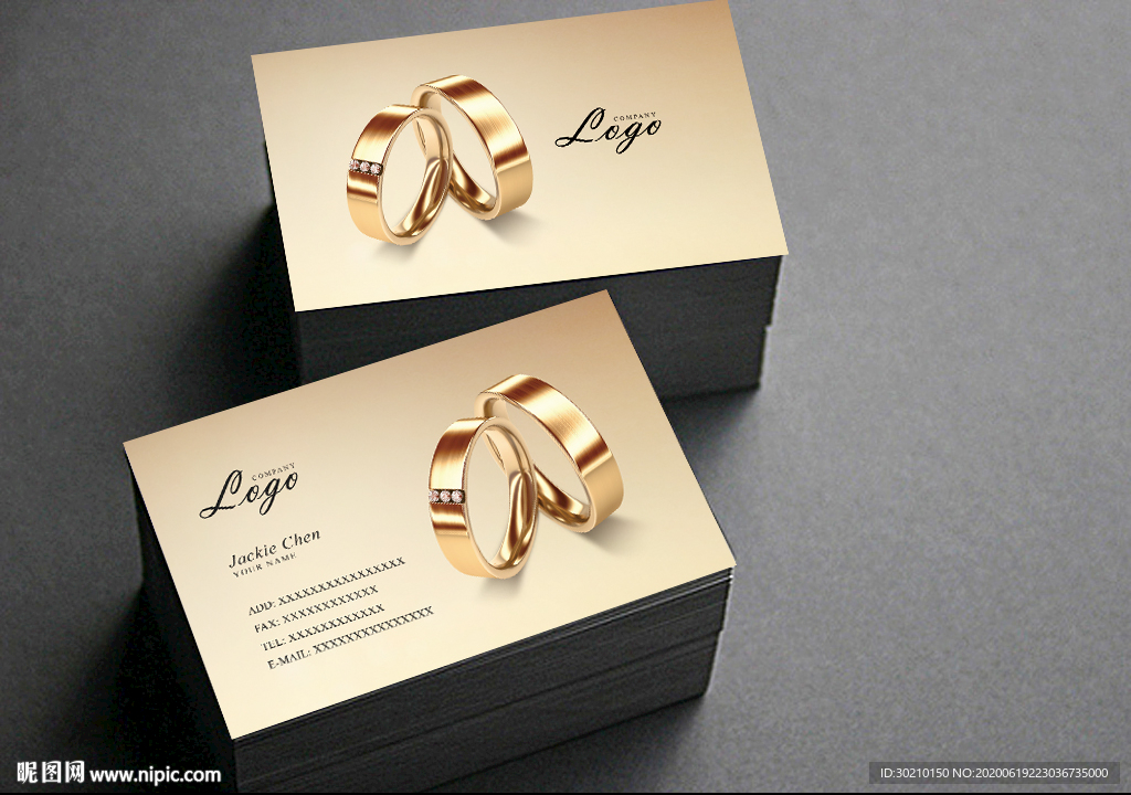 珠宝名片设计图__名片卡片_广告设计_设计图库_昵图网nipic.com