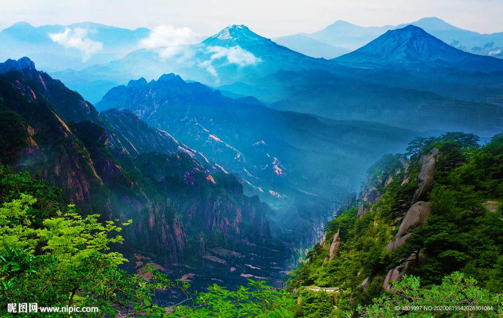 山水画 山水风景