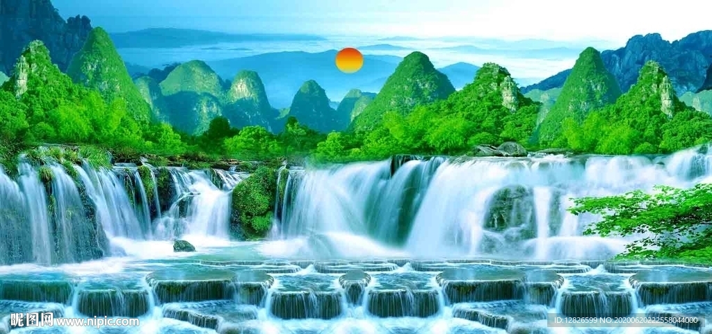 山水风景画