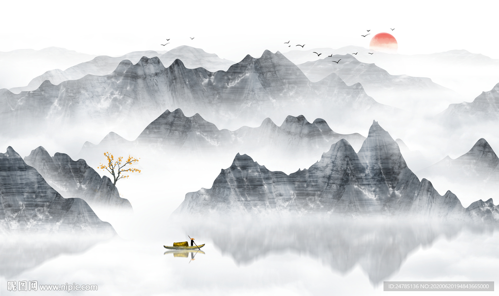 山水画