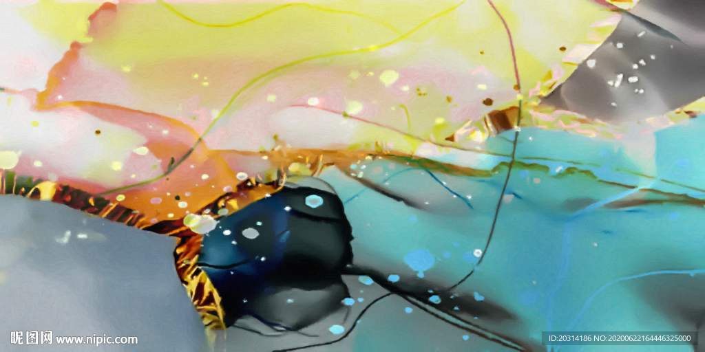 现代抽象油画简约北欧装饰画壁画