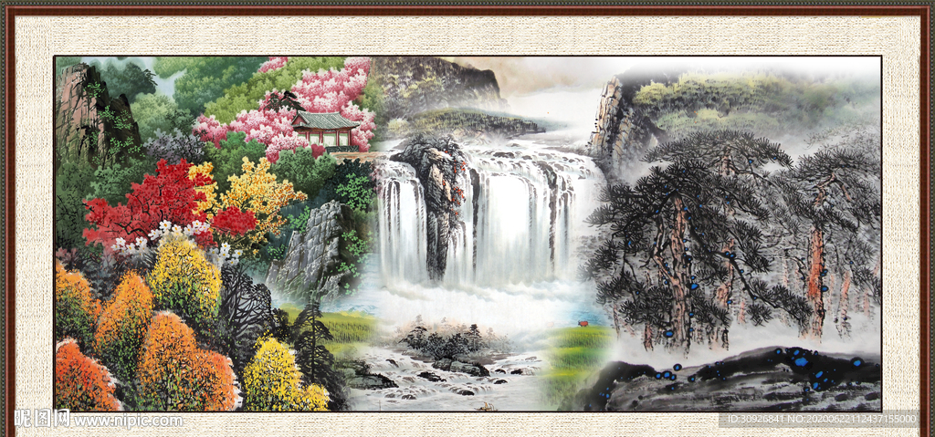 山水装饰画