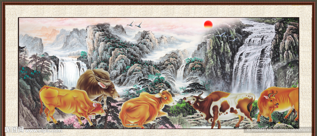 五牛图