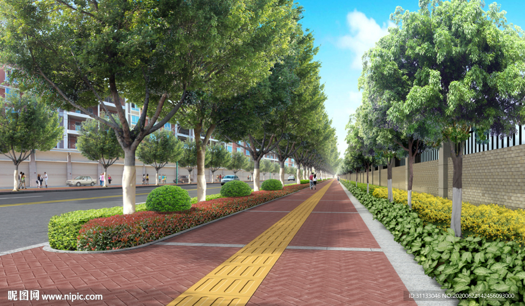 道路景观效果