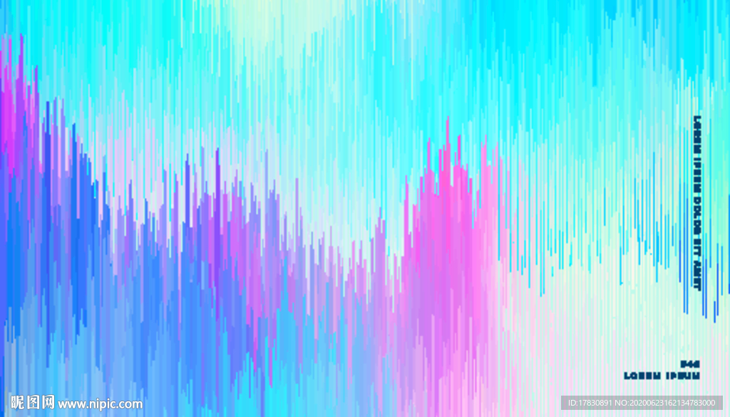 时尚多彩绚丽视觉背景