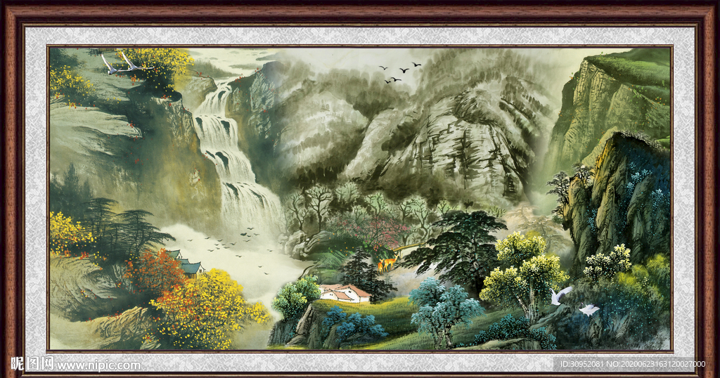 国画山水