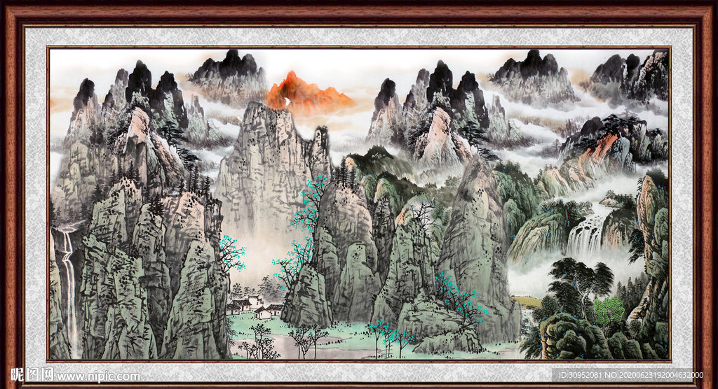 国画山水