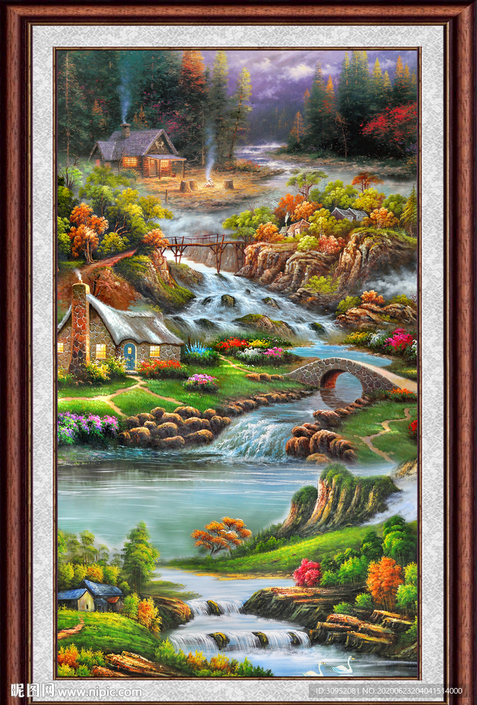风景油画