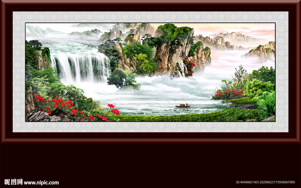 山水画 水墨山水画 意境山水画