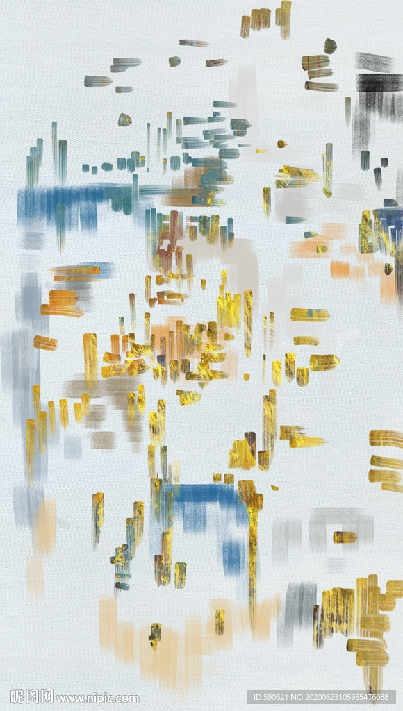 抽象油画