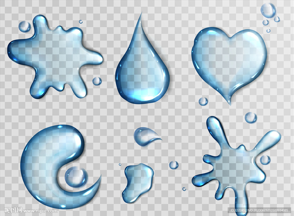 水迹矢量图