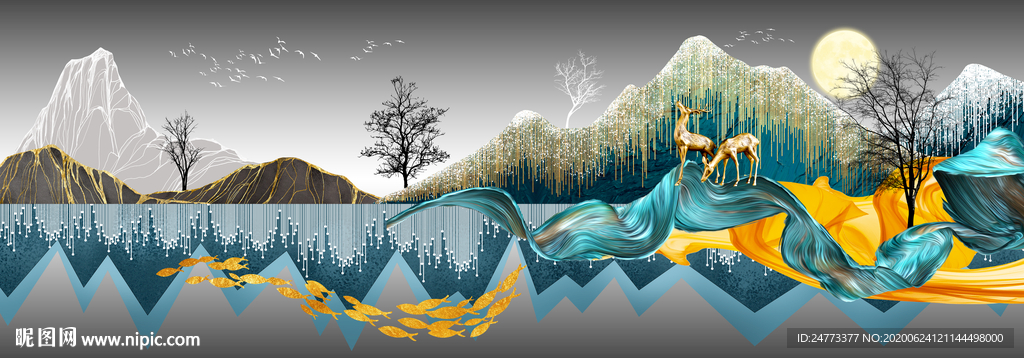 山水画
