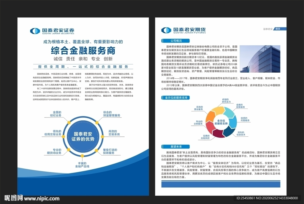 国泰君安证券宣传页