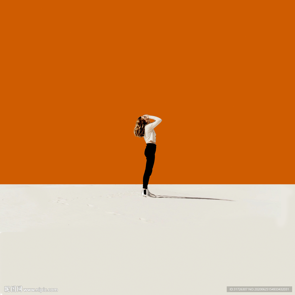 时尚人物装饰画