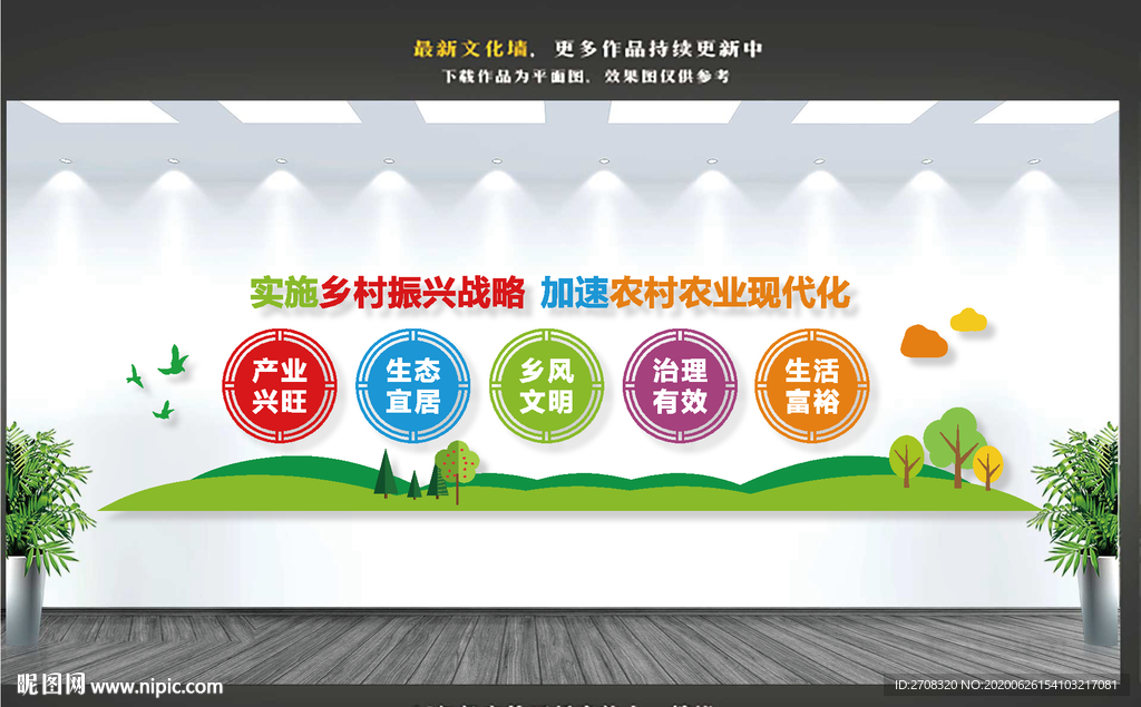 乡村振兴文化墙