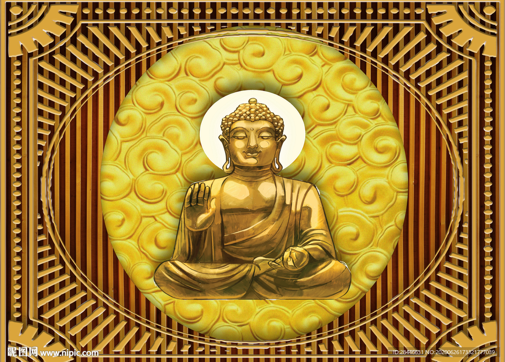 新中式电视背景墙