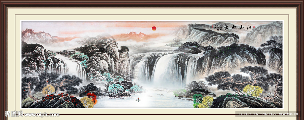 国画山水国画山水国画