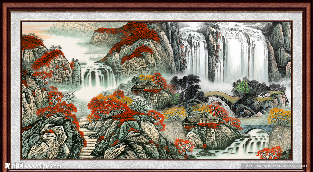 国画山水