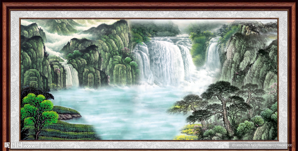 国画山水