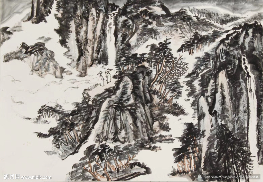 水墨山水