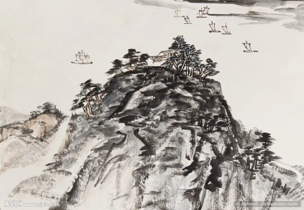 水墨山水