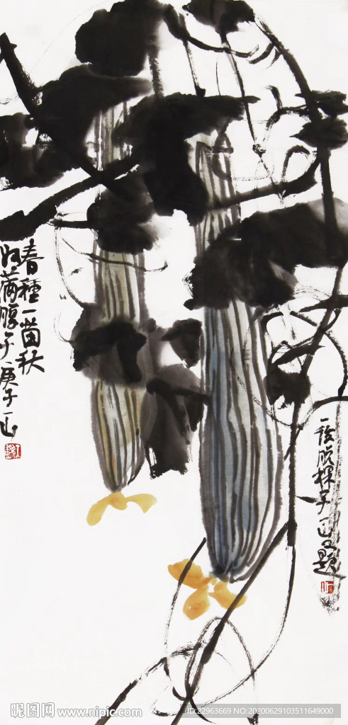 新中式水墨画