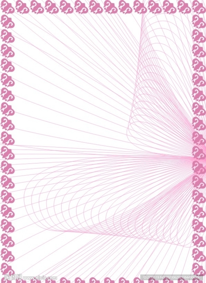 杏子色 花样证书纹