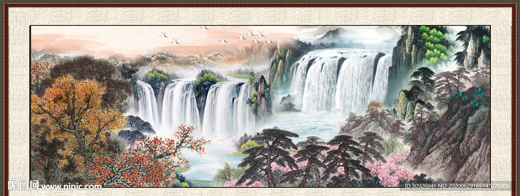 山水装饰画