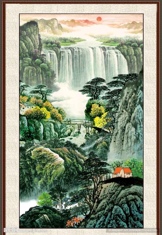 山水装饰画
