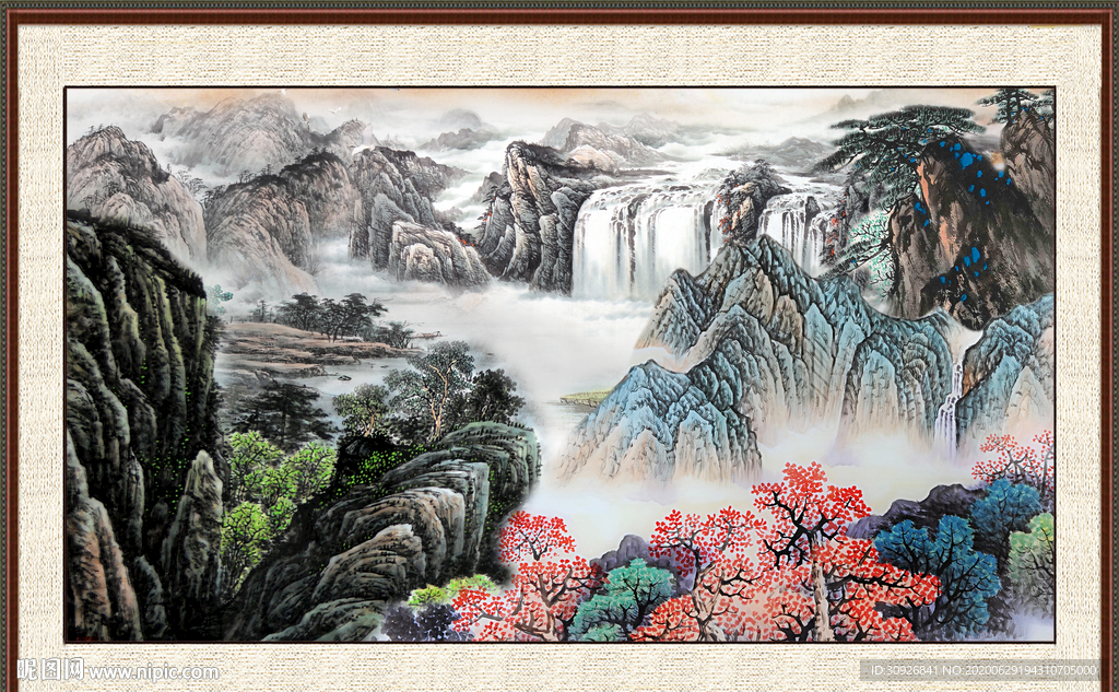山水装饰画