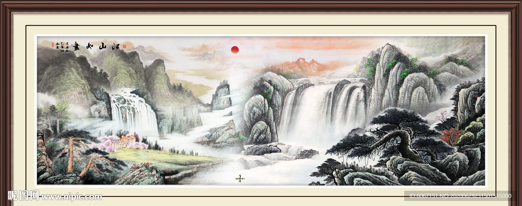 国画山水国画山水国画