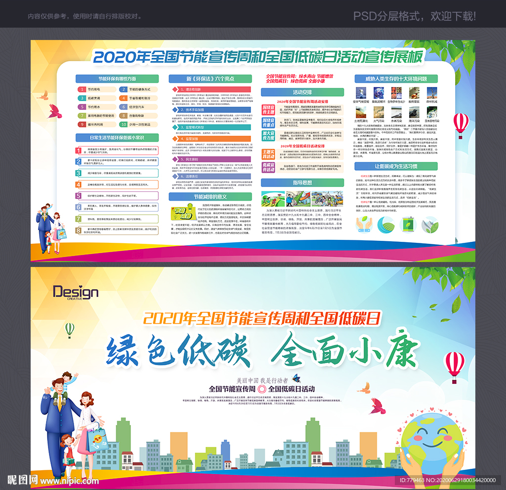 全国节能宣传周展板