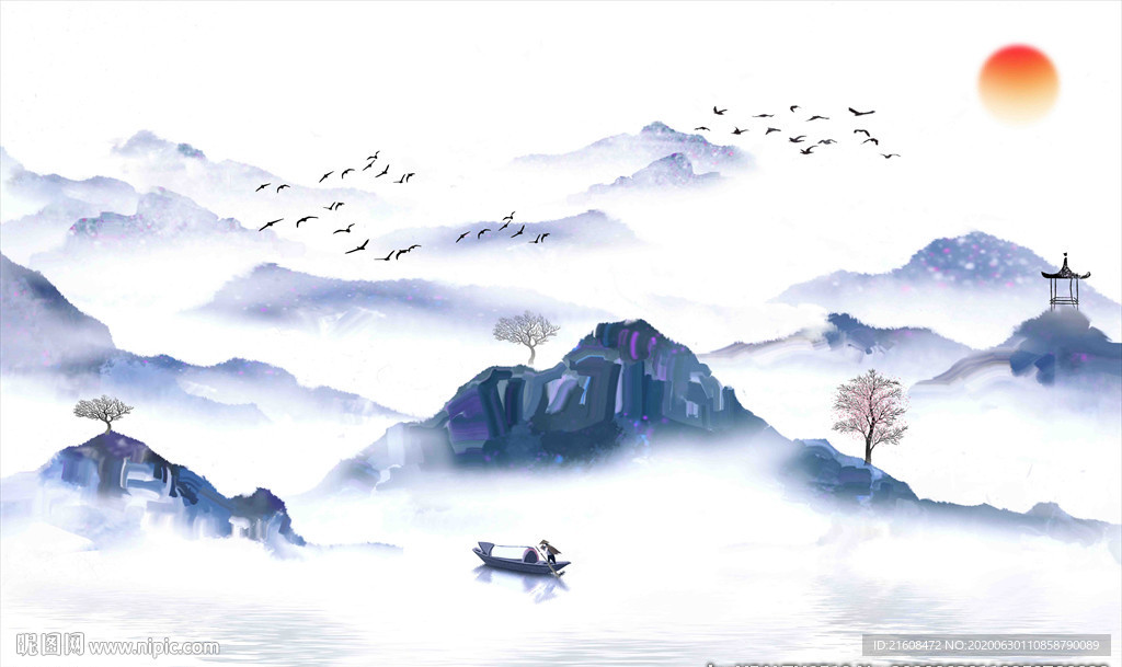 水墨山水