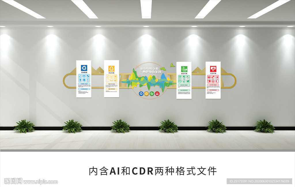 垃圾分类文化墙