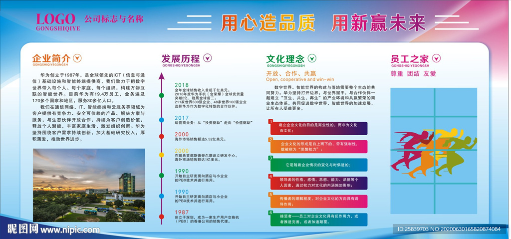 企业展板