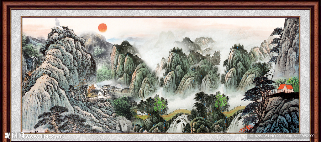 黄山日出