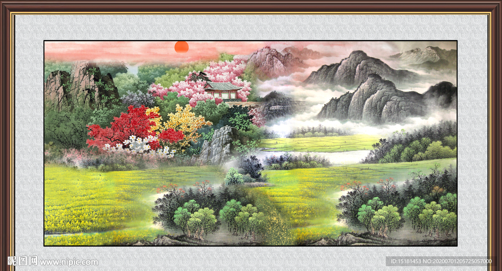旭日东升